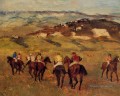 chevaux de course 1884 Edgar Degas